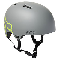 Fox Flight Helm grau