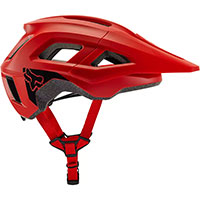フォックスユースメインフレームヘルメット赤いfluo - 2