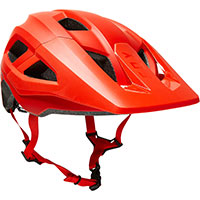 フォックスユースメインフレームヘルメット赤いfluo