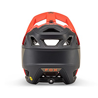 Fox Proframe RS Nuf Helm orange Flamme - 4