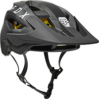 Fox Speedframe Camo Mtb Helmet Grey