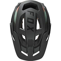 Fox Speedframe Vnish MTB ヘルメット ダーク シャドウ