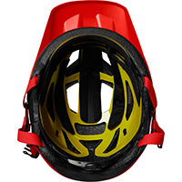 Casque VTT Fox Mainframe Trvrs rouge fluo - 4