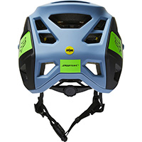 Casque Vtt Fox Speedframe Pro Blocked Dusty Bleu