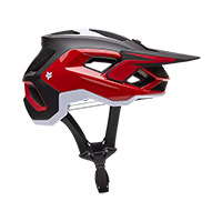 Fox Speedframe Pro Defy Helmet Red Fluo