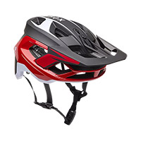 Fox Speedframe Pro Defy Helmet Red Fluo