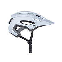 Just-1 Air Lite Solid Helmet White Black - 2