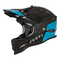 Casque Just-1 JDH Mips Dual noir bleu claire