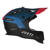 Casco Just-1 JDH Mips Dual azul rojo