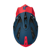 Casque Just-1 JDH Mips Dual bleu rouge - 4