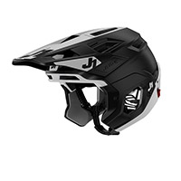 Casco Just-1 J Zero negro blanco