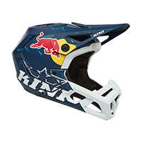 Casco Kini Red Bull EC 1.0 azul blanco - img 2