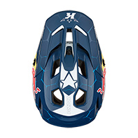 Kini Red Bull EC 1.0 Helm blau weiß - 3