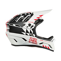 O Neal Backflip Knox Helmet White Black - 3