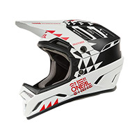 O Neal Backflip Knox Helmet White Black
