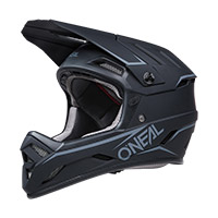 O ニール バックフリップ ソリッド ヘルメット ブラック マット
