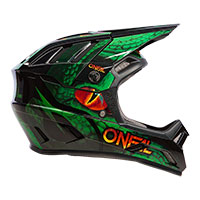 O Neal Backflip Viper V.23 Helmet Black Green - 2