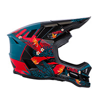 O Neal Blade Polyacrylite Rio Bike Helmet Red - 3