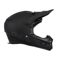 O Neal Fury Solid Bike Helmet Black - 2