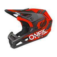 Casco O Neal SL1 Strike negro rojo