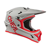 O Neal Sonus Solid Bike Helmet Grey Red