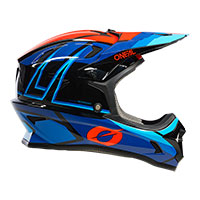 O Neal Sonus Split V.23 Fahrradhelm blau rot - 2