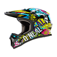O Neal Sonus Youth Villain Bike Helmet Multi Kid