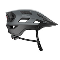 Casco Sena M1 Evo Smart MTB gris opaco