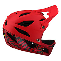 Troy Lee Designs Stage Signature Casco rojo - 3
