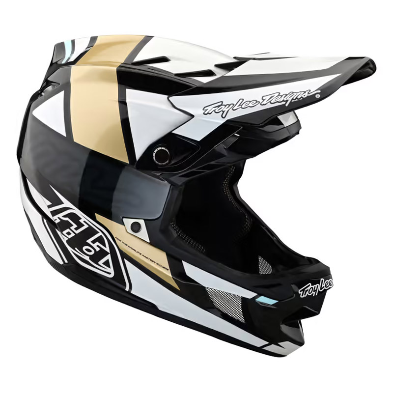 Troy Lee Designs D4 カーボン チーム ゴールド - 4