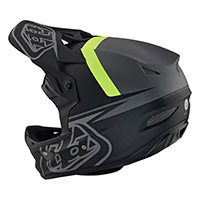 Troy Lee Designs D3 Fiberlite Slant Helmet Grey - 2