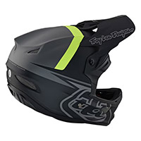 Troy Lee Designs D3 Fiberlite Slant Helmet Grey - 3