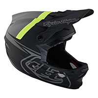 Troy Lee Designs D3 Fiberlite Slant Helmet Grey - 4
