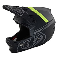 Casque Troy Lee Designs D3 Fiberlite Slant gris