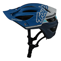 Troy Lee Designs A2 Mips Silhouette Helm blau