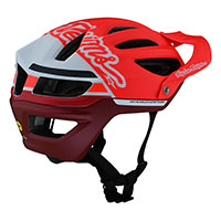 Casque Troy Lee Designs A2 Mips Silhouette rouge - 2