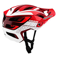 Casco Troy Lee Designs A3 Sram rojo