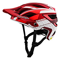Troy Lee Designs A3 Sram Helmet Red