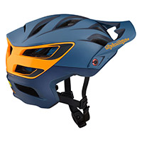 Troy Lee Designs A3 Mips Helmet Uno Blue Orange - 2