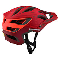 Casco Troy Lee Designs A3 Pump For Peace rojo - 2