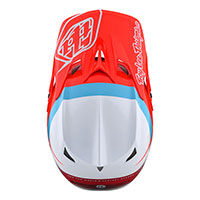 Troy Lee Designs D3 Fiberlite Slant Helmet Red - 3