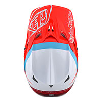 Casque Troy Lee Designs D3 Fiberlite Slant rouge - 3