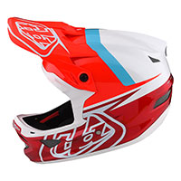 Casque Troy Lee Designs D3 Fiberlite Slant vert