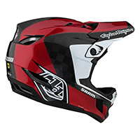 Troy Lee Designs D4 Carbon Corsa SRAM Helm rot - 2