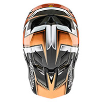 Troy Lee Designs D4 カーボン エバー ヘルメット ブラック - 4