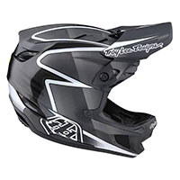 Troy Lee Designs D4 Carbon Lines Helmet Black - 2