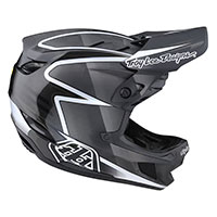 Troy Lee Designs D4 Carbon Lines Helmet Black