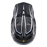 Troy Lee Designs D4 Carbon Lines Helmet Black - 3