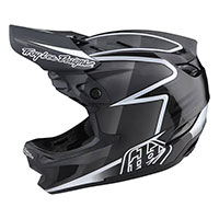 Troy Lee Designs D4 Carbon Lines Helmet Black
