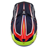 Troy Lee Designs D4 Carbon Lines Helm rot - 3